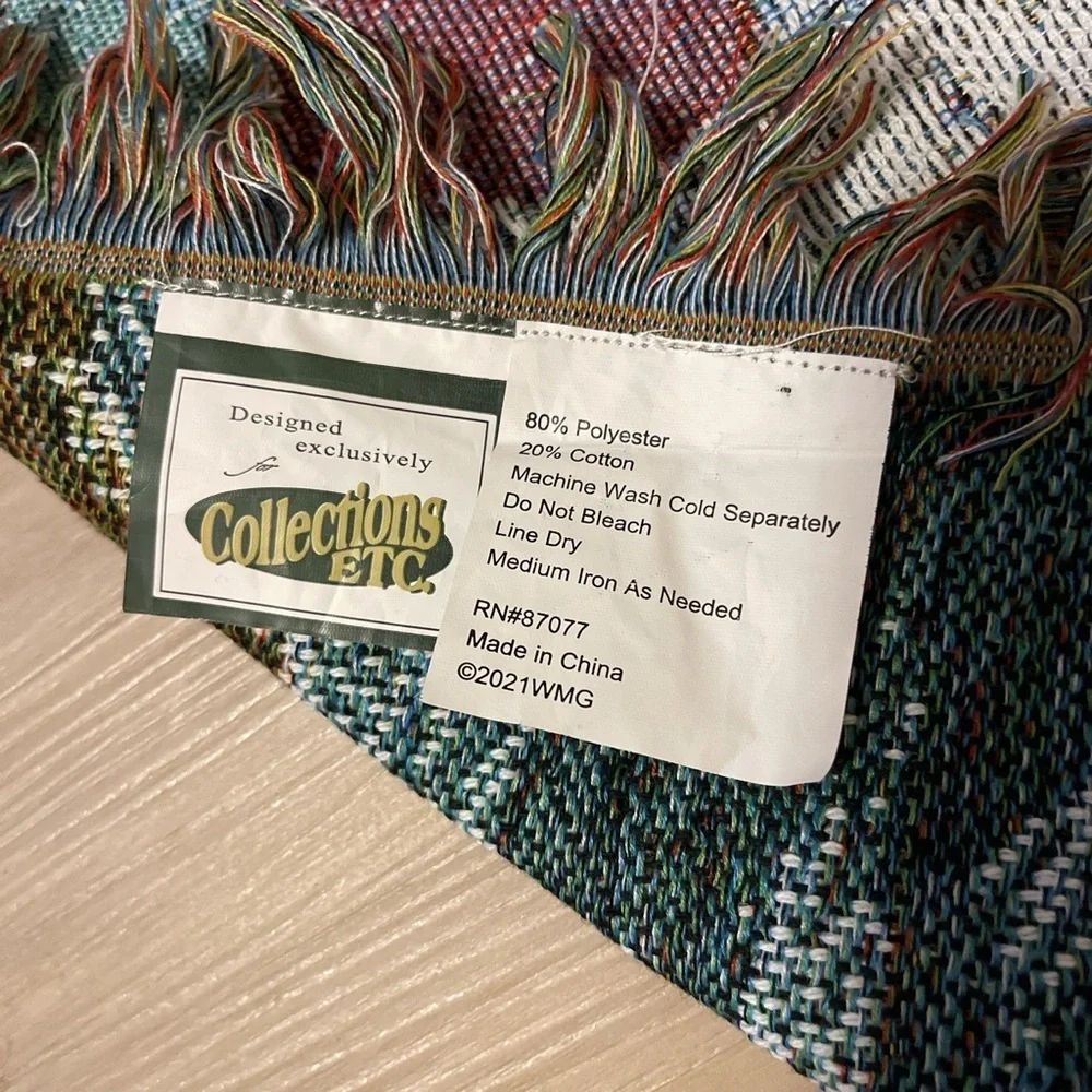 Prayer Themed Tapestry Blanket
